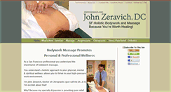 Desktop Screenshot of drjohnzeravich.com